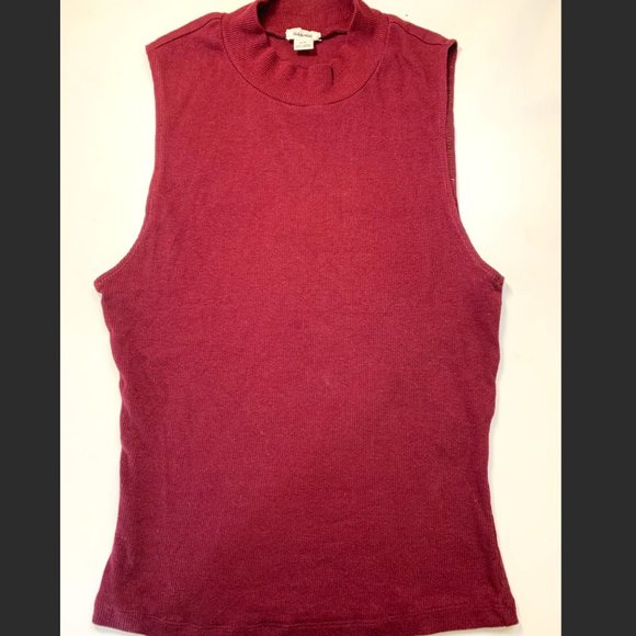 Cute Burgundy Tank Top - Picture 1 of 2